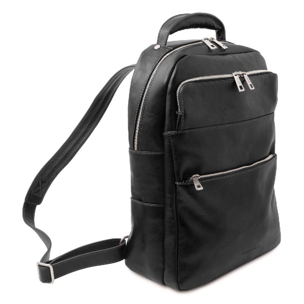 Tuscany Leather Zaino Porta Computer in Pelle Limitato a 3 giorni