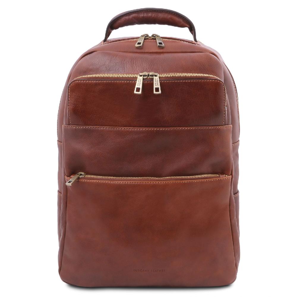 Tuscany Leather Zaino Porta Computer in Pelle Esporta salva