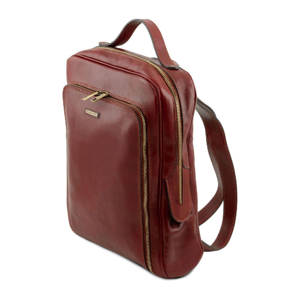 Tuscany Leather Zaino Porta Computer in Pelle Italy
