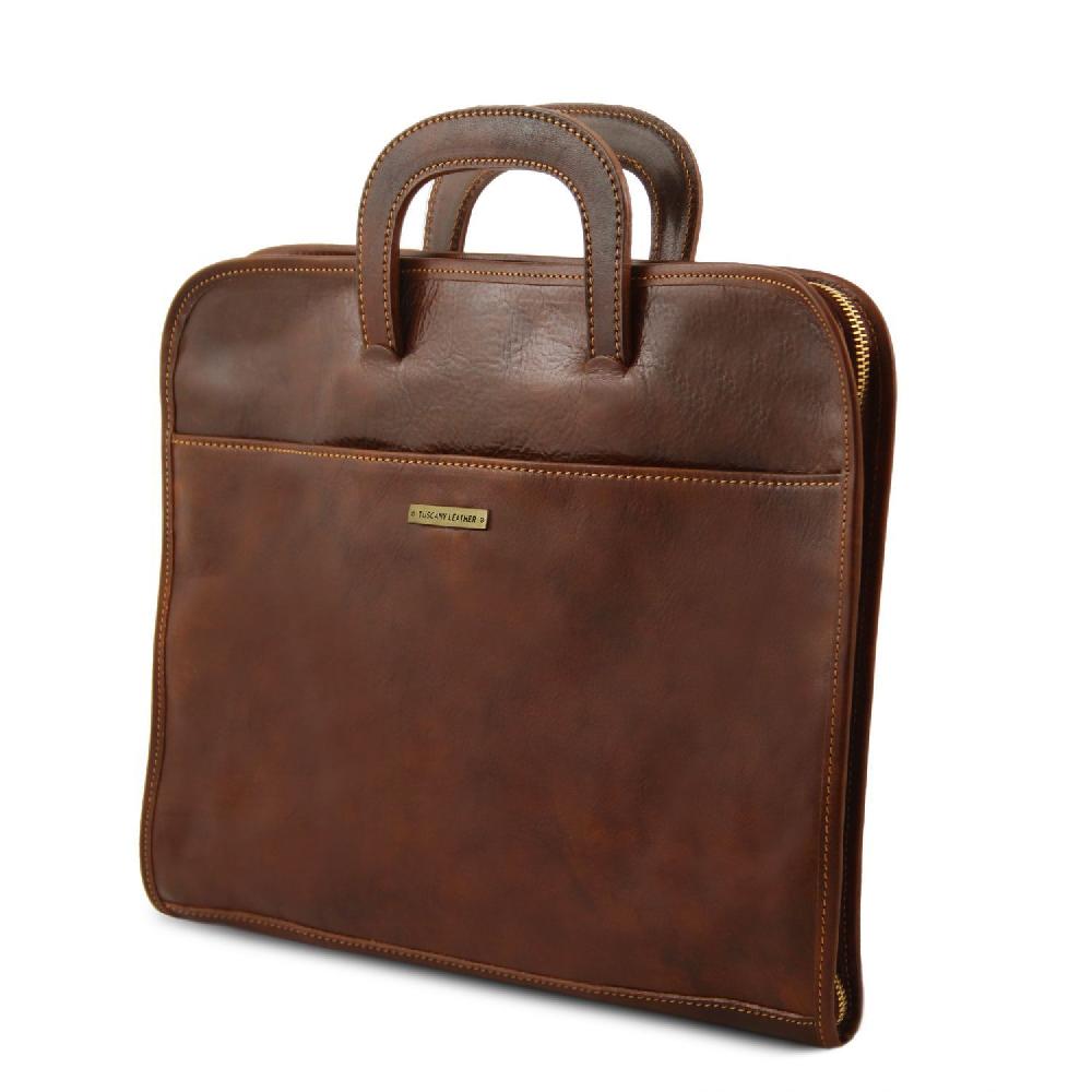 Tuscany Leather Cartella Portadocumenti in Pelle Negozi Online