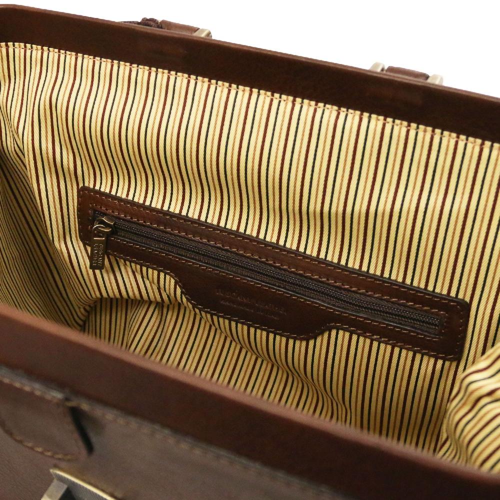 Tuscany Leather Borsa Medico in Pelle Consegna Veloce