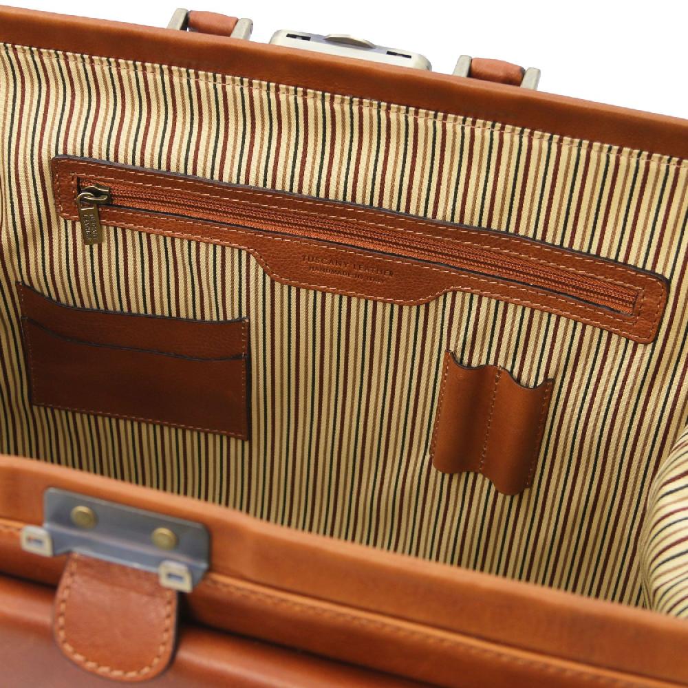 Tuscany Leather Esclusiva Borsa Medico in Pelle Prezzo Ridotto