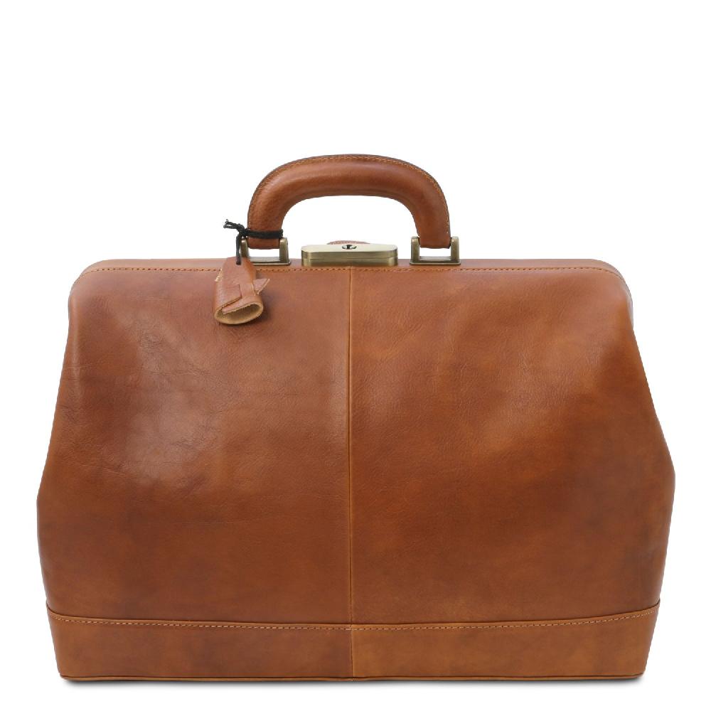 Tuscany Leather Esclusiva Borsa Medico in Pelle Presa