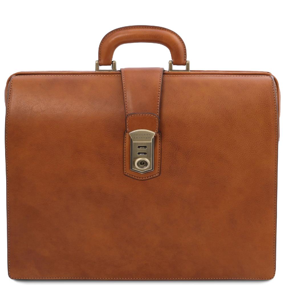 Tuscany Leather Borsa Medico in Pelle 3 Scomparti In Saldo