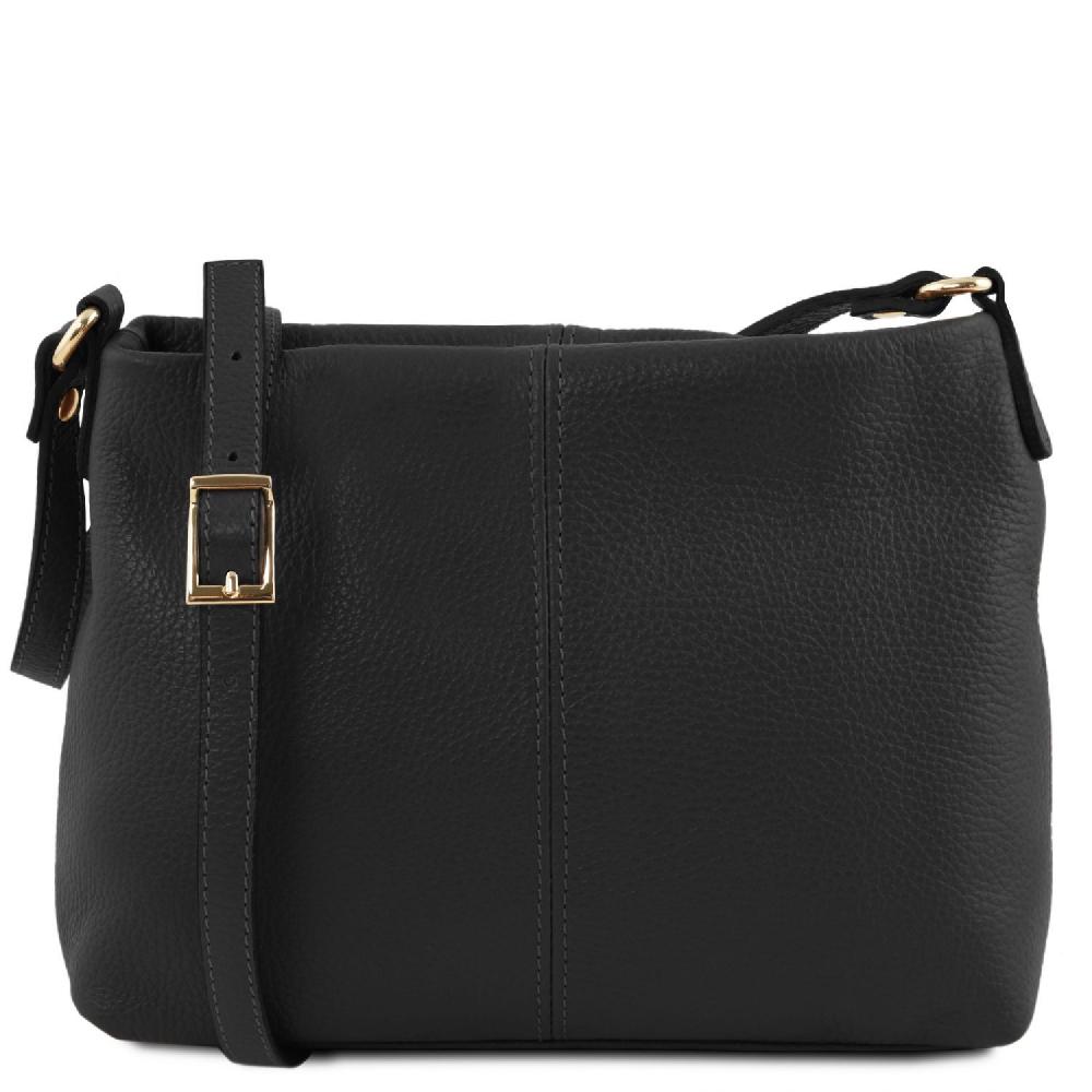 Tuscany Leather Borsa a Tracolla in Pelle Morbida Nuova