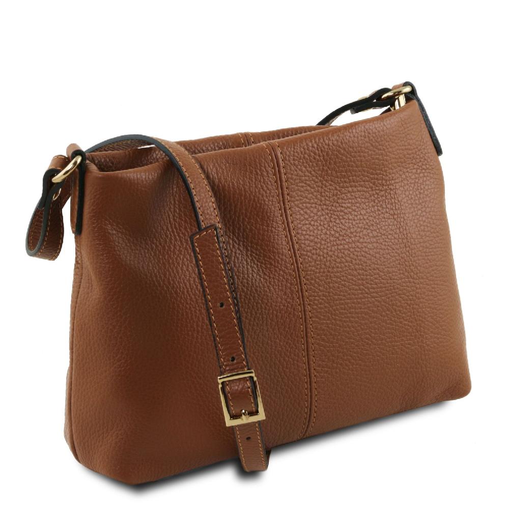 Tuscany Leather Borsa a Tracolla in Pelle Morbida Moda