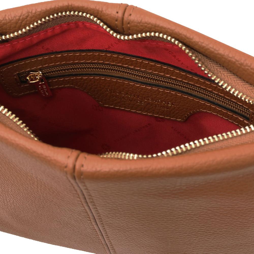 Tuscany Leather Borsa a Tracolla in Pelle Morbida Moda