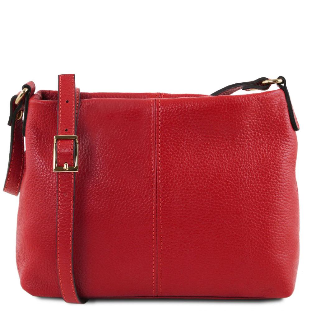 Tuscany Leather Borsa a Tracolla in Pelle Morbida Spedizione gratuita