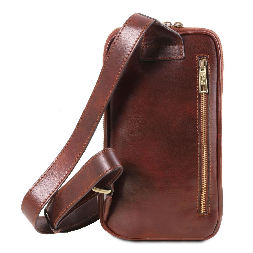 Tuscany Leather Monospalla in Pelle Grande vendita
