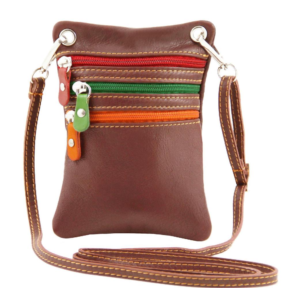 Tuscany Leather Tracollina in Pelle Morbida Offerta per la Festa della Mamma