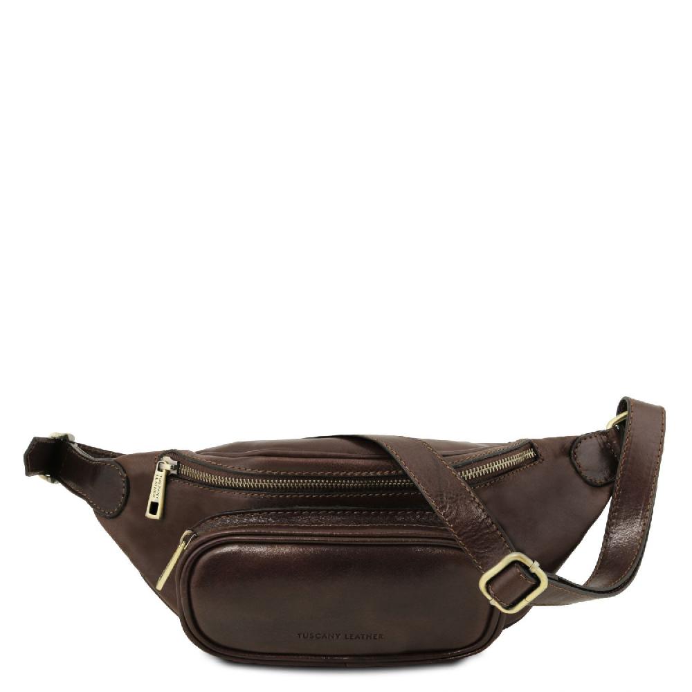 Tuscany Leather Marsupio in Pelle Smaltimento dello stoccaggio