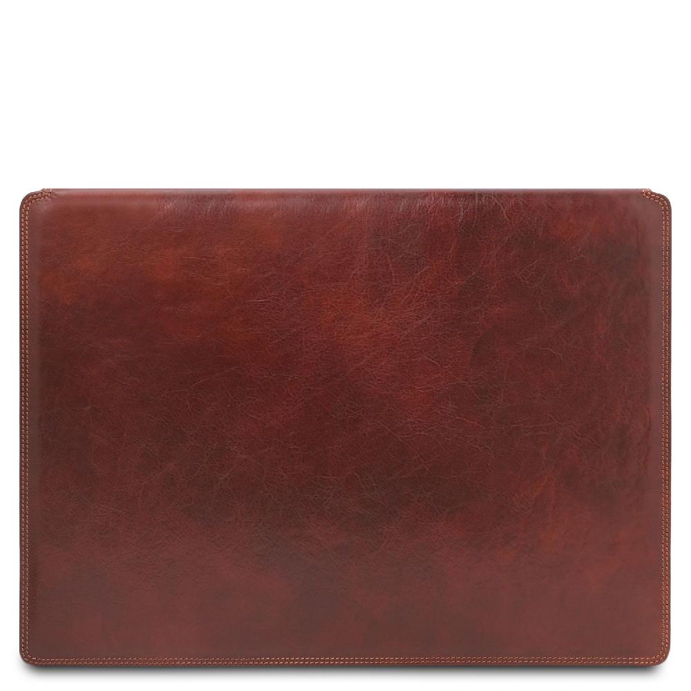 Tuscany Leather Sottomano da Scrivania con Ribalta Tappetino per Mouse e Vuotatasche in Pelle Online Outlet