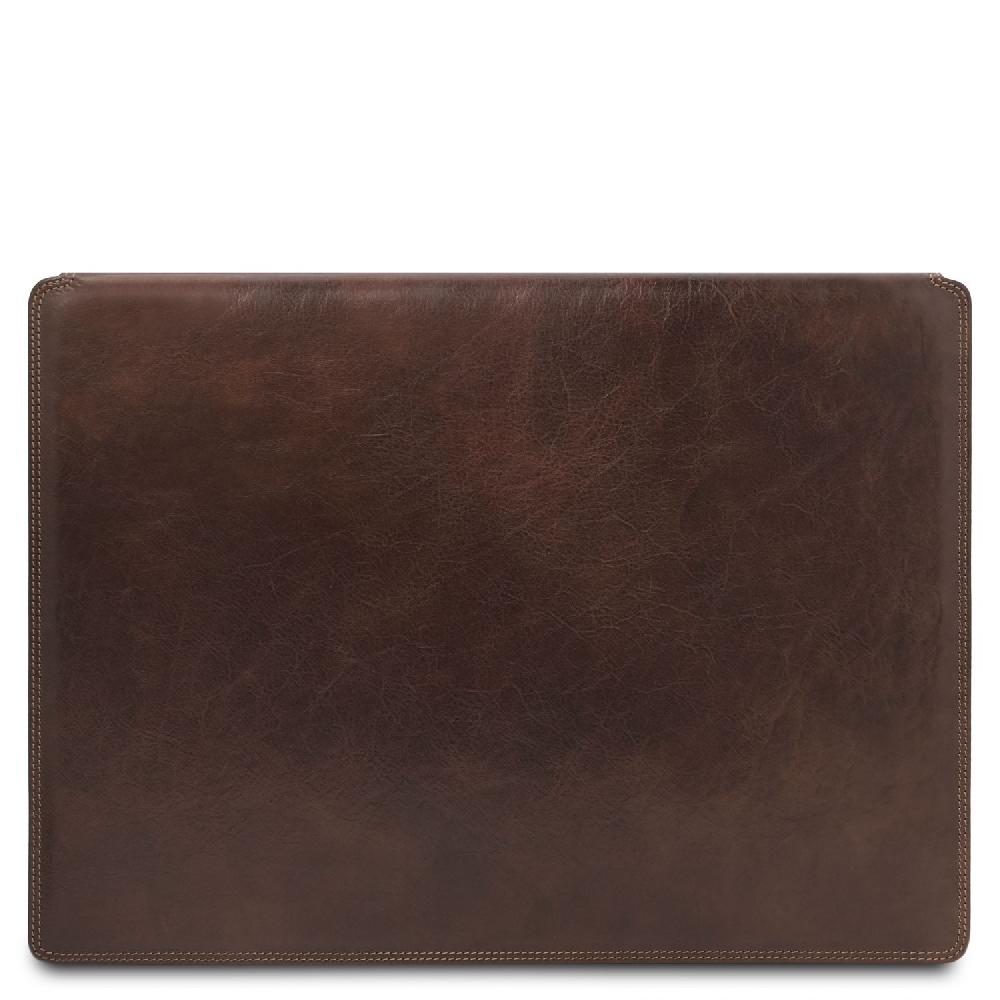 Tuscany Leather Sottomano da Scrivania con Ribalta e Tappetino per Mouse in Pelle Offerte esclusive