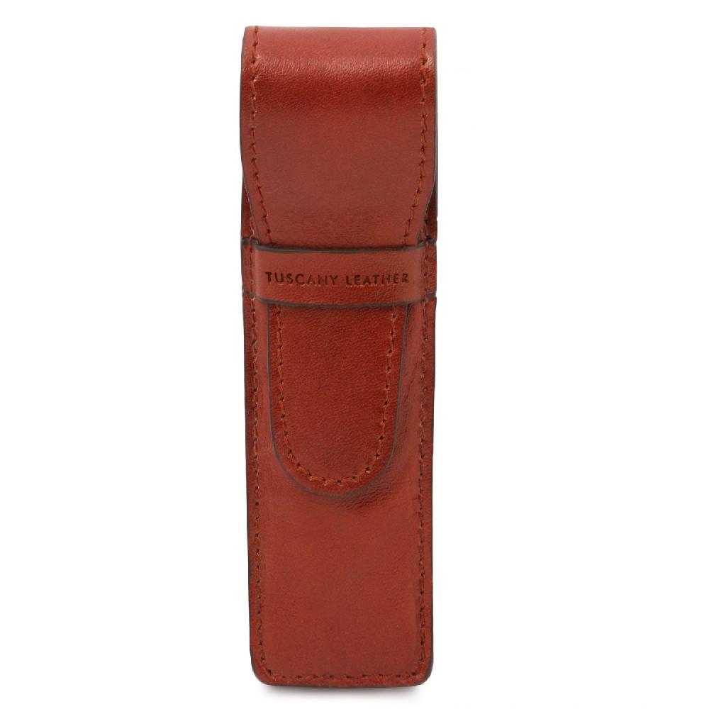 Tuscany Leather Esclusivo Porta Penne in Pelle Liquidazione