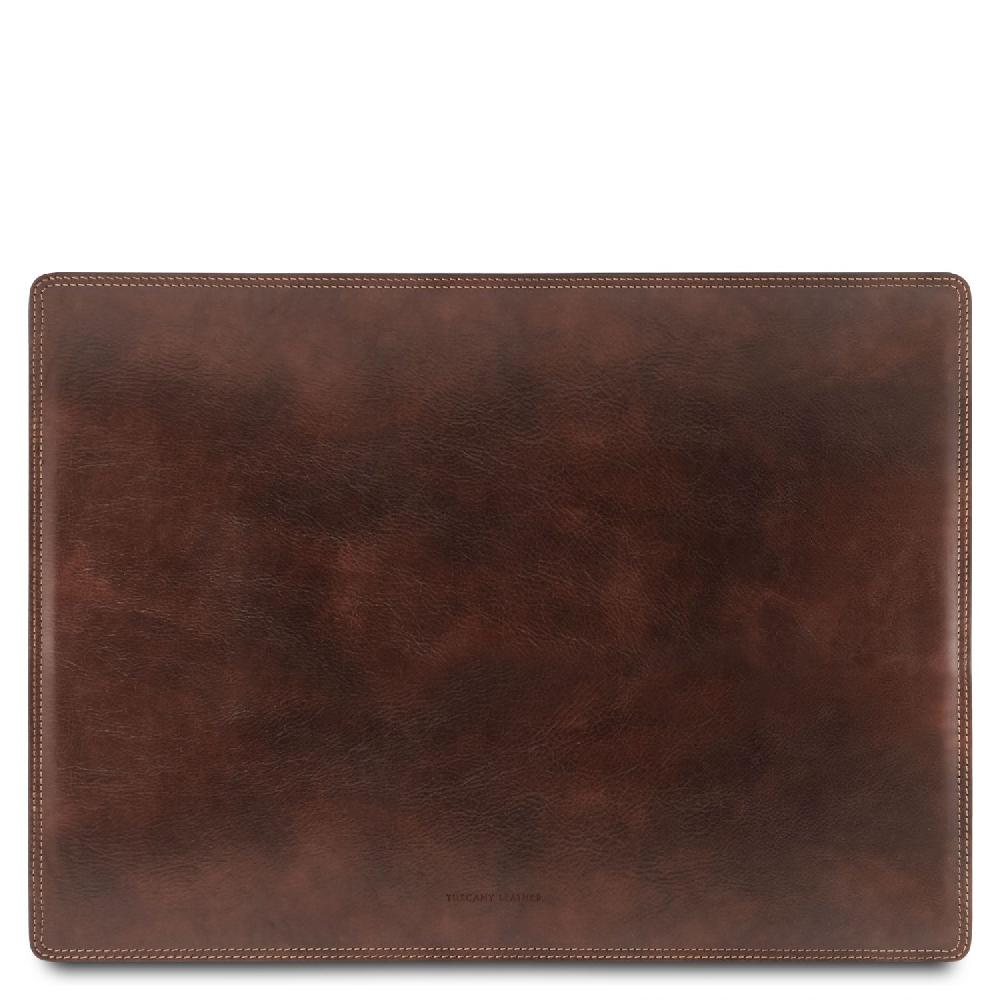 Tuscany Leather Sottomano da Scrivania Tappetino per Mouse e Vuotatasche in Pelle Enormi risparmi
