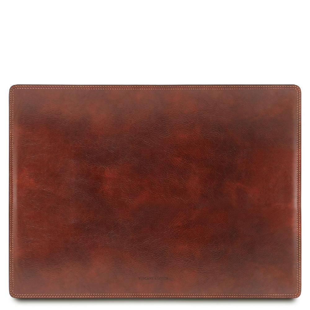 Tuscany Leather Sottomano da Scrivania Tappetino per Mouse e Vuotatasche in Pelle Sconti VIP
