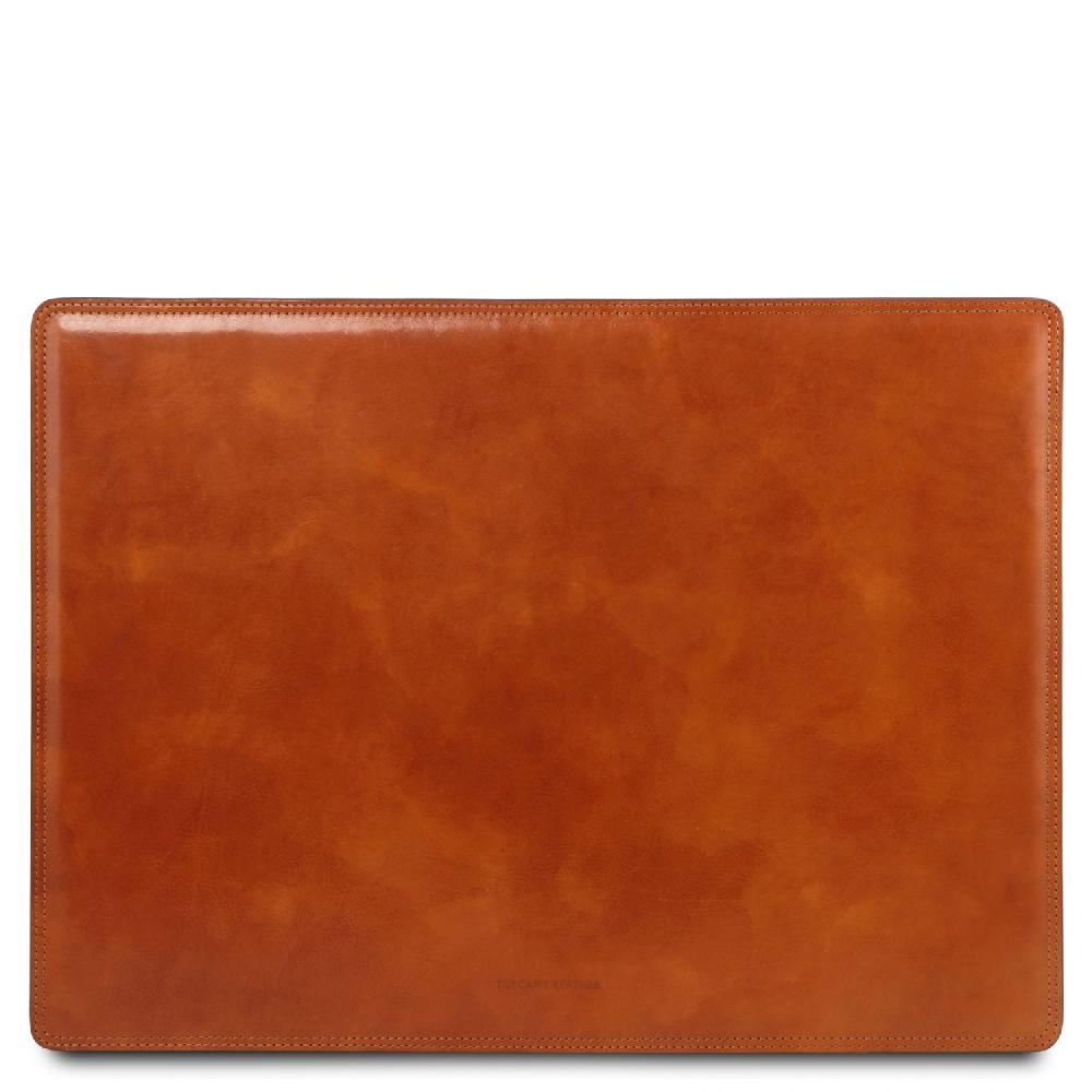 Tuscany Leather Sottomano da Scrivania e Tappetino per Mouse in Pelle Promozione temporanea