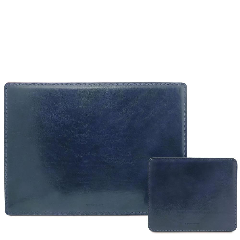 Tuscany Leather Sottomano da Scrivania e Tappetino per Mouse in Pelle Fino al 50% di sconto