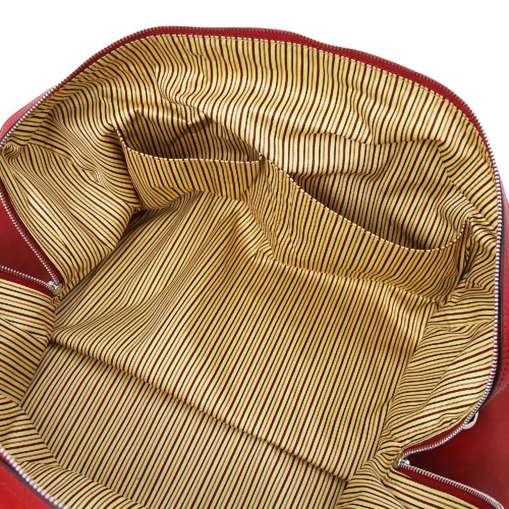 Tuscany Leather Borsone da Viaggio in Pelle In Linea