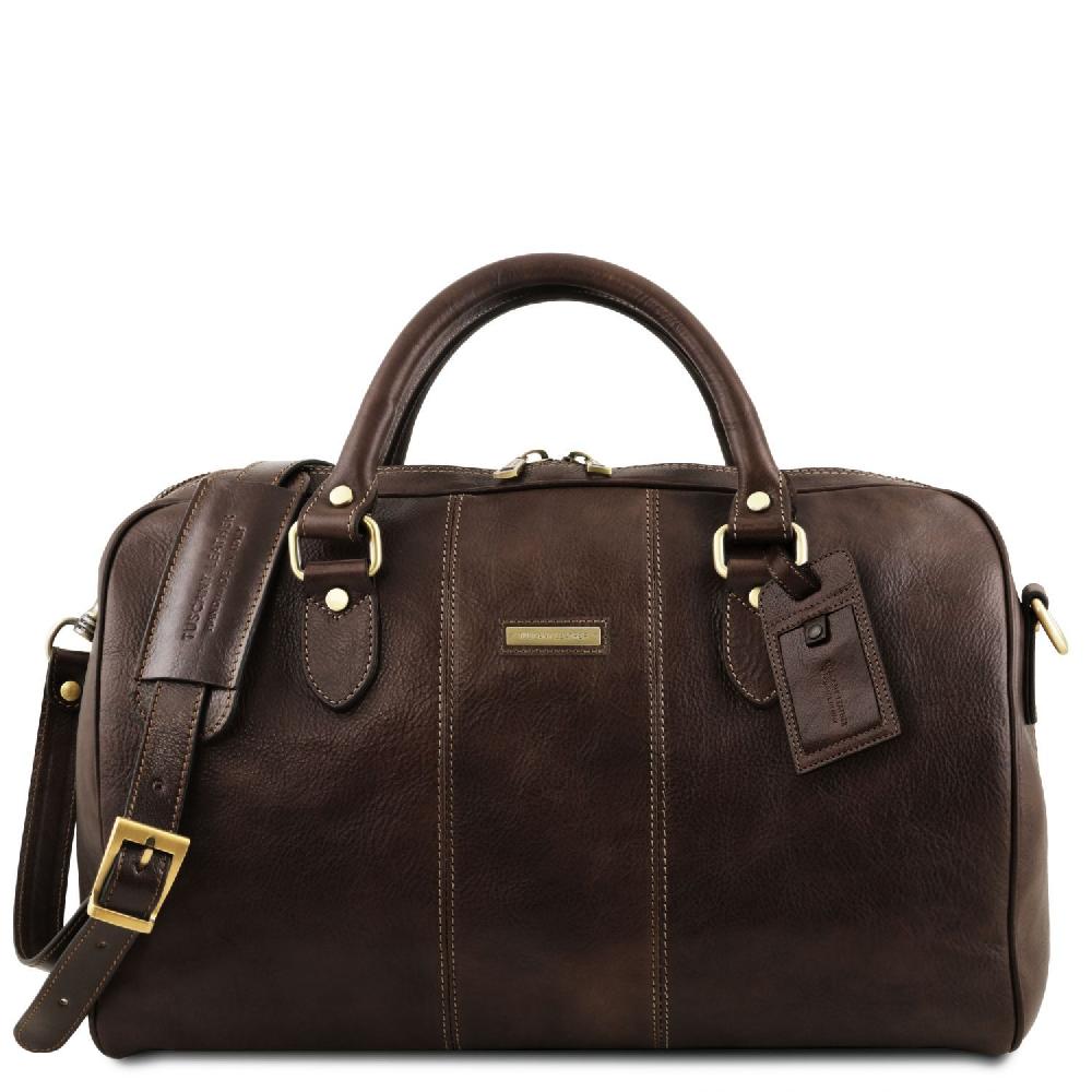 Tuscany Leather Borsone da Viaggio in Pelle - Misura Piccola Negozi Online