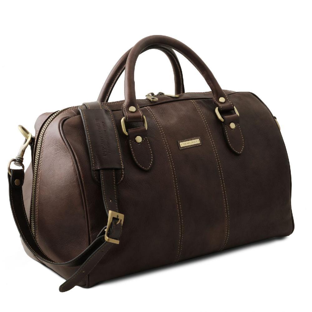 Tuscany Leather Borsone da Viaggio in Pelle - Misura Piccola Negozi Online