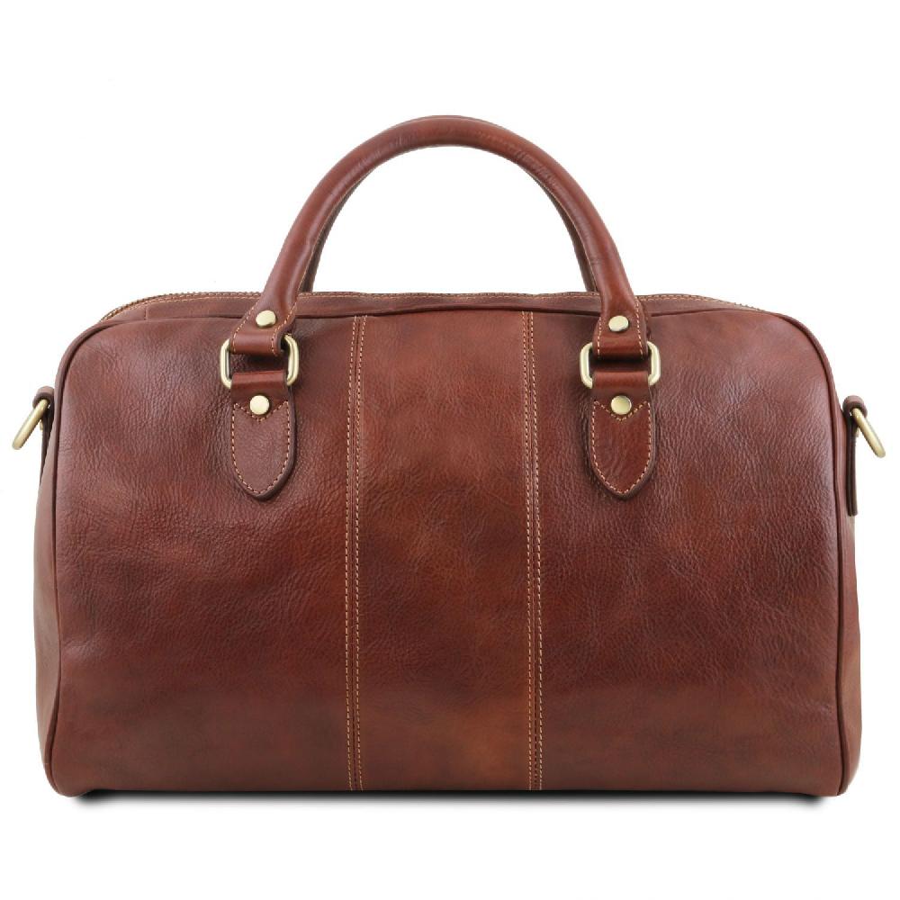 Tuscany Leather Borsone da Viaggio in Pelle - Misura Piccola Acquista Ora