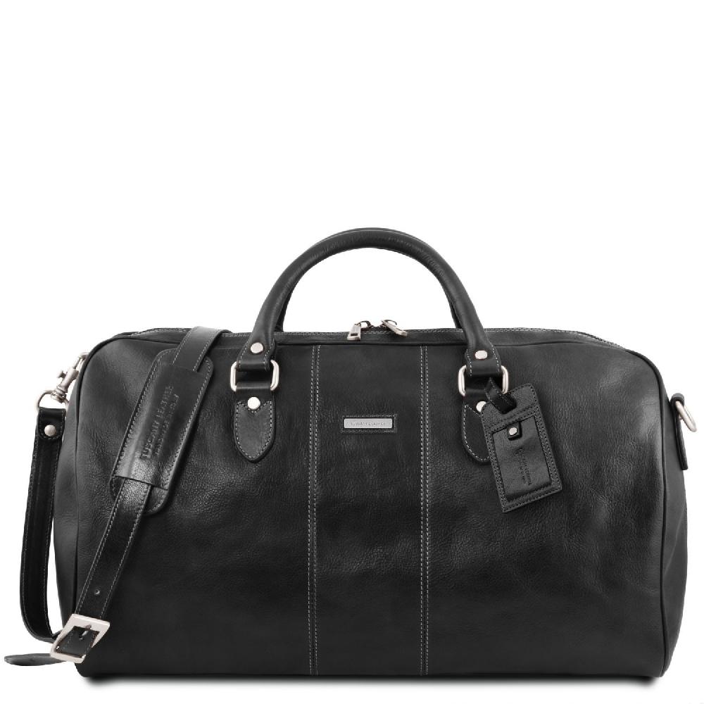 Tuscany Leather Borsone da Viaggio in Pelle - Misura Grande Promozione Limitata