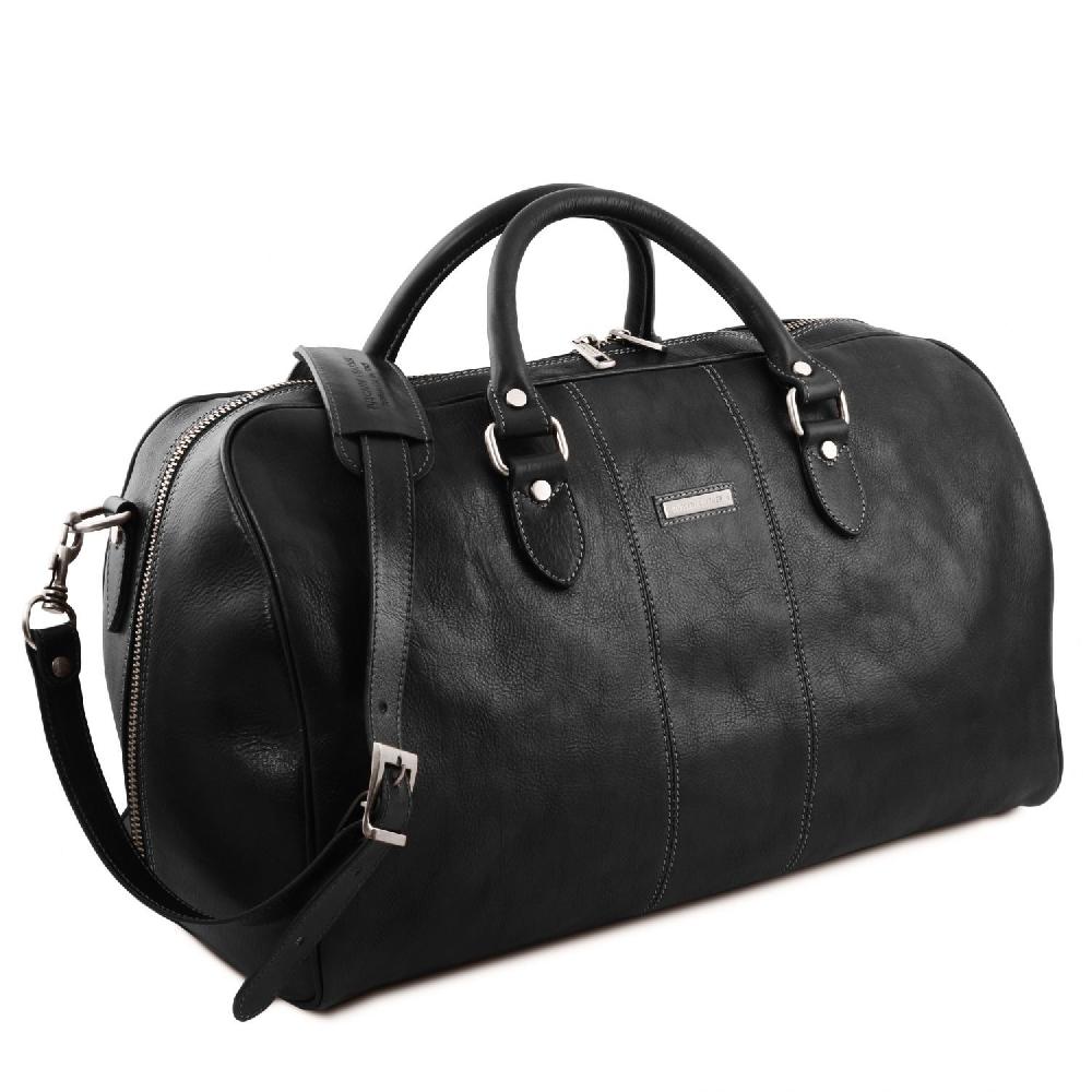 Tuscany Leather Borsone da Viaggio in Pelle - Misura Grande Promozione Limitata