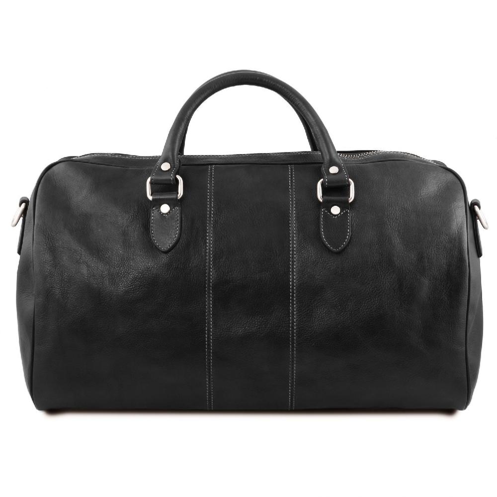 Tuscany Leather Borsone da Viaggio in Pelle - Misura Grande Promozione Limitata