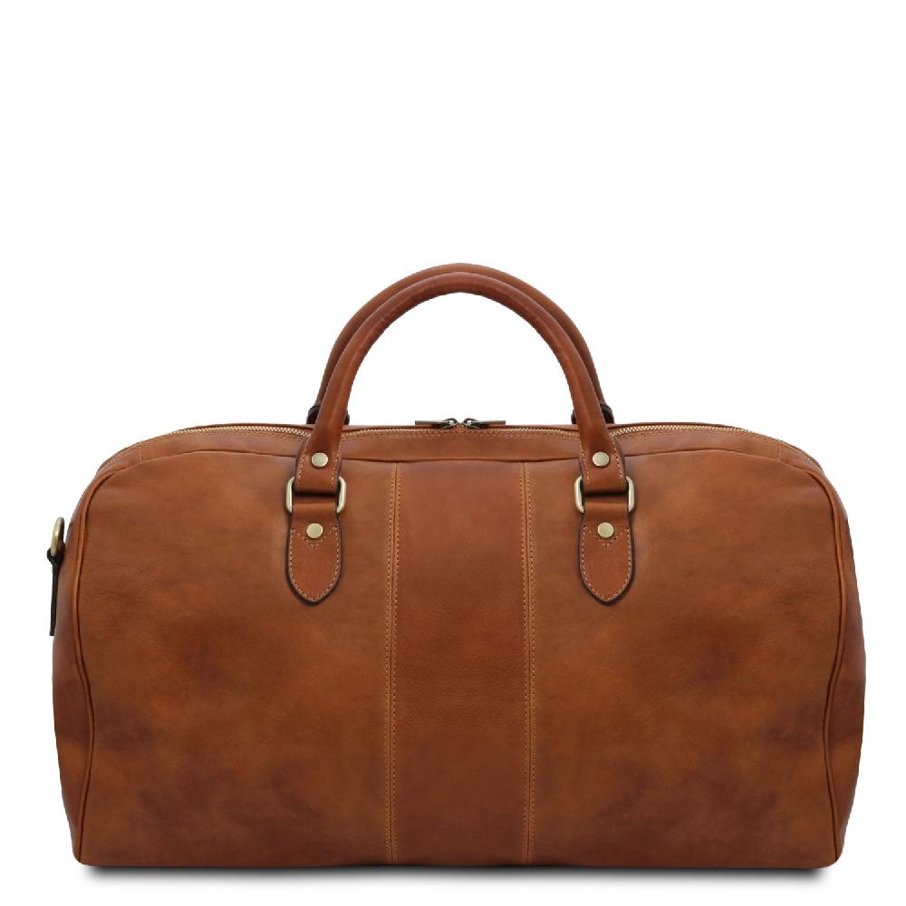 Tuscany Leather Borsone da Viaggio in Pelle - Misura Grande Prezzo Ridotto