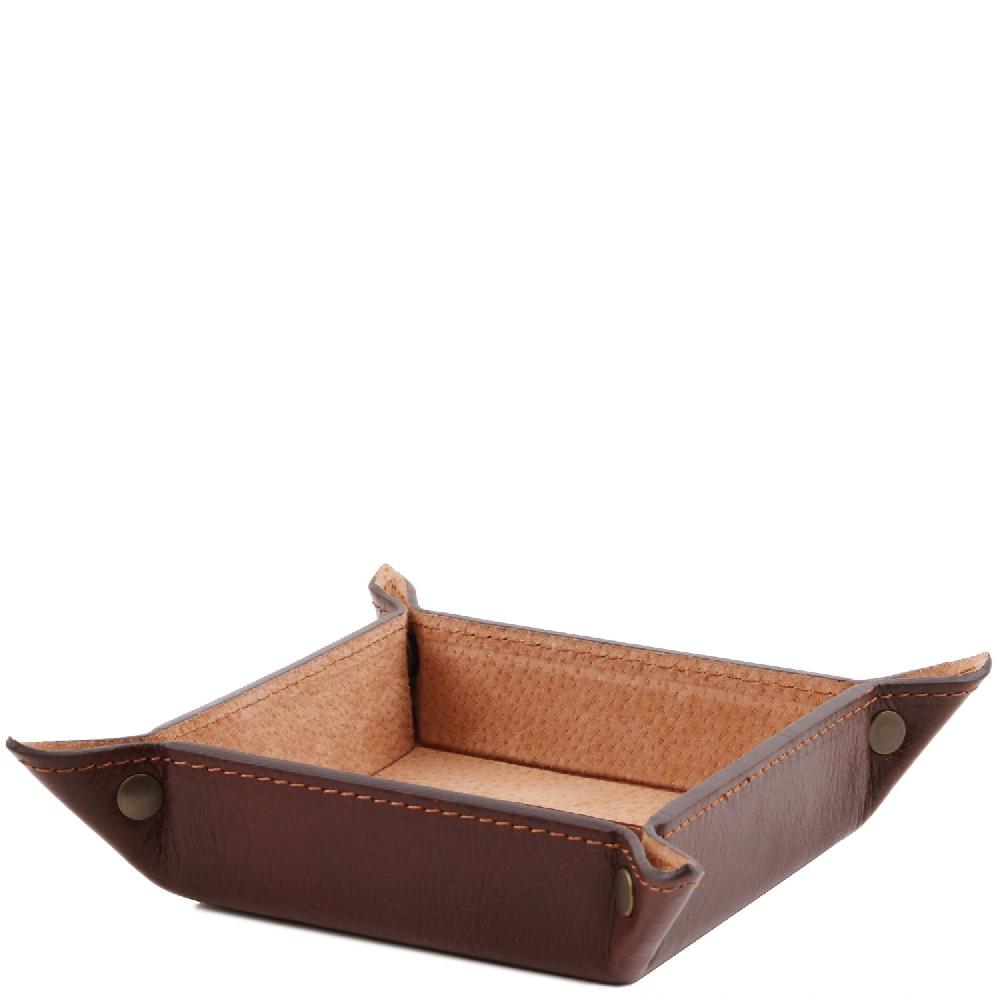 Tuscany Leather Esclusivo Svuotatasche in Pelle Misura Grande Economico