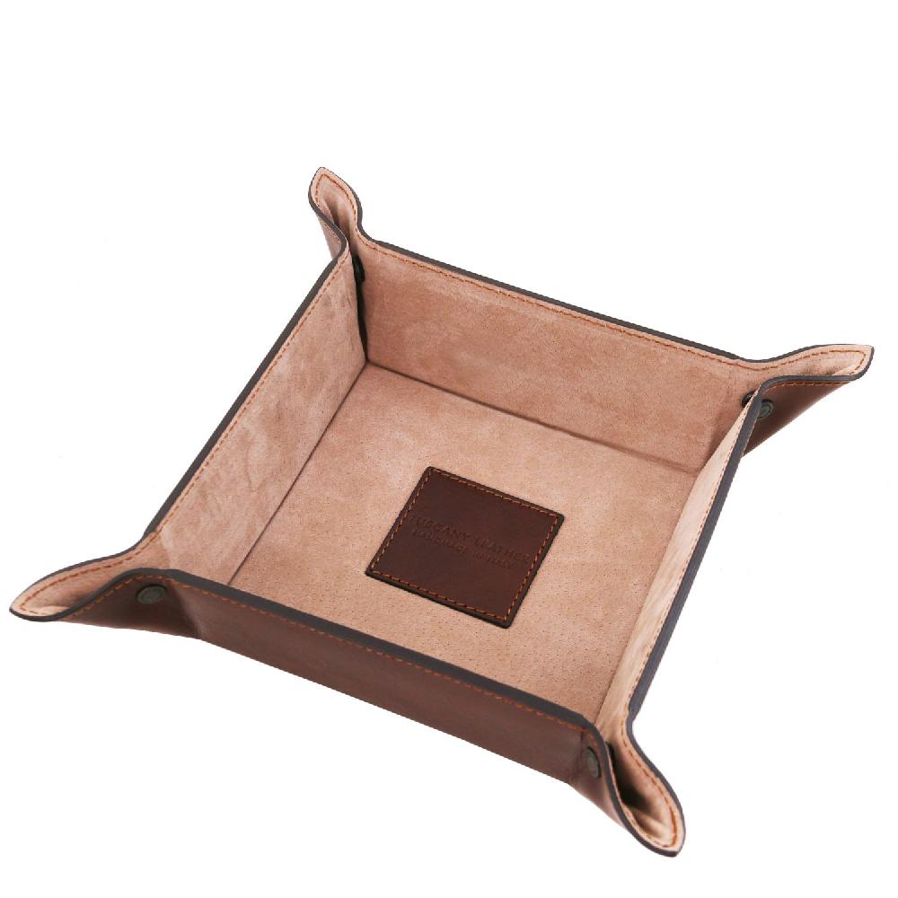 Tuscany Leather Esclusivo Svuotatasche in Pelle Misura Grande Outlet