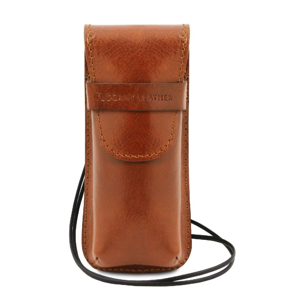 Tuscany Leather Esclusivo Portaocchiali/Portacellulare/porta Orologio a Tracolla in Pelle Hotsell