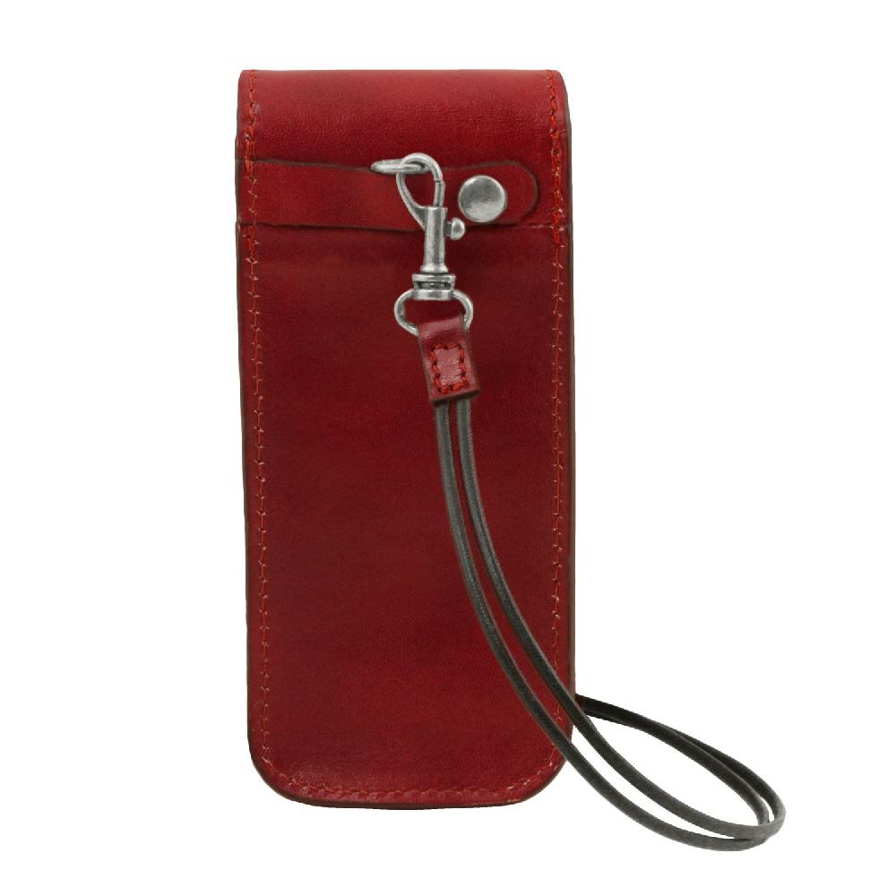 Tuscany Leather Esclusivo Portaocchiali/Portacellulare/porta Orologio a Tracolla in Pelle Vendita Calda