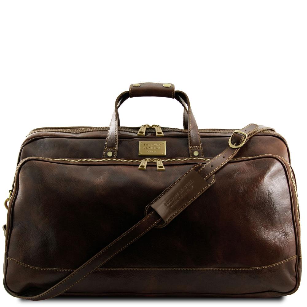 Tuscany Leather Borsa-Trolley in Pelle - Misura Grande Vendita Economica