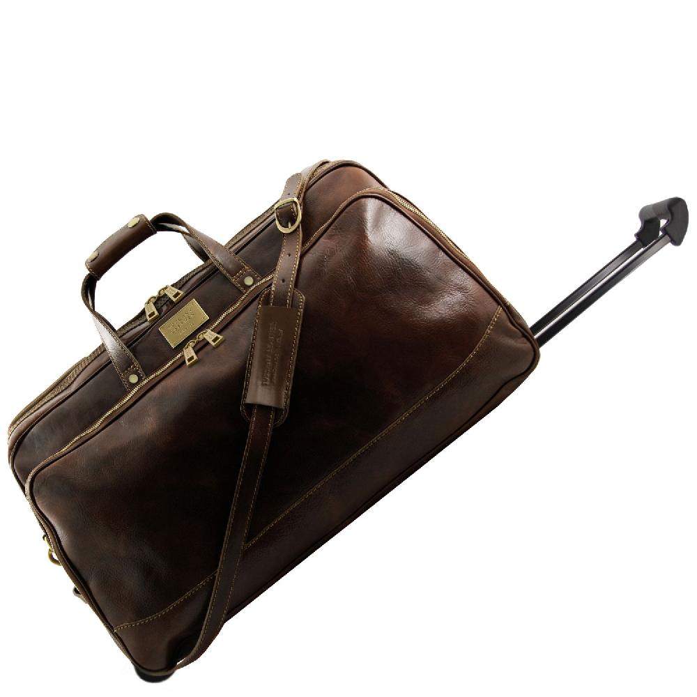 Tuscany Leather Borsa-Trolley in Pelle - Misura Grande Vendita Economica