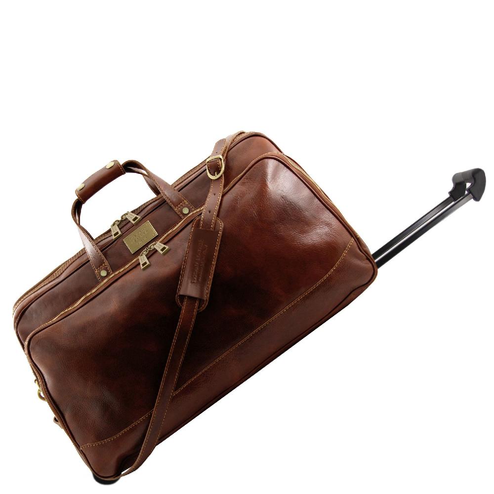 Tuscany Leather Borsa-Trolley in Pelle - Misura Piccola Vendite Flash