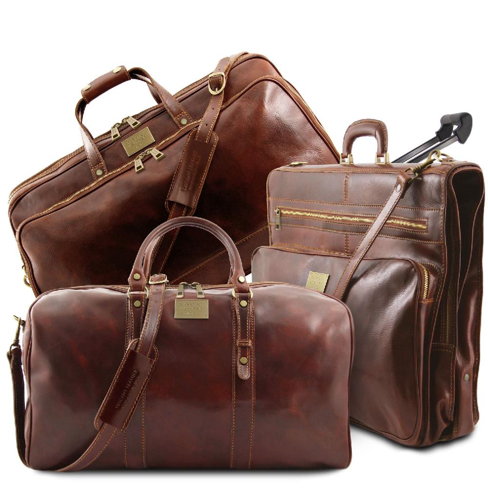 Tuscany Leather Set da Viaggio in Pelle Negozio online di fabbrica