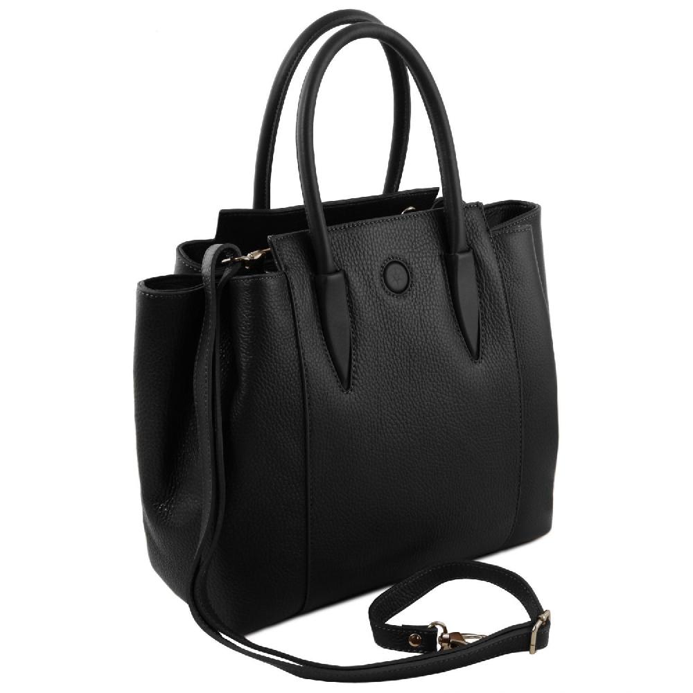 Tuscany Leather Borsa a Mano in Pelle Offerta Giorno del Papà