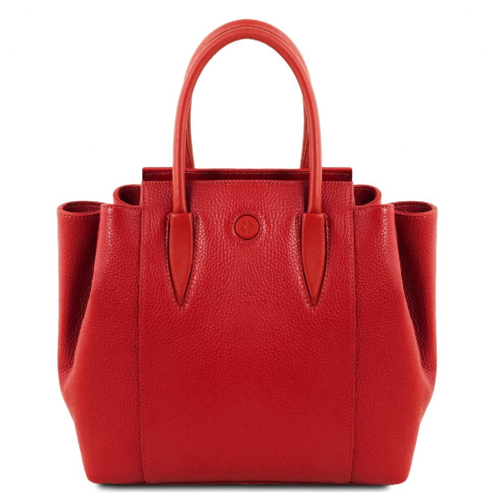 Tuscany Leather Borsa a Mano in Pelle Smaltimento dello stoccaggio