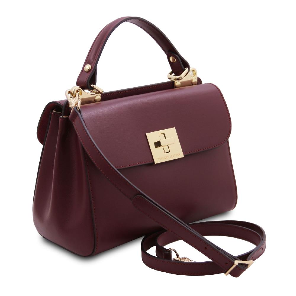 Tuscany Leather Borsa a Mano in Pelle Ritorno libero
