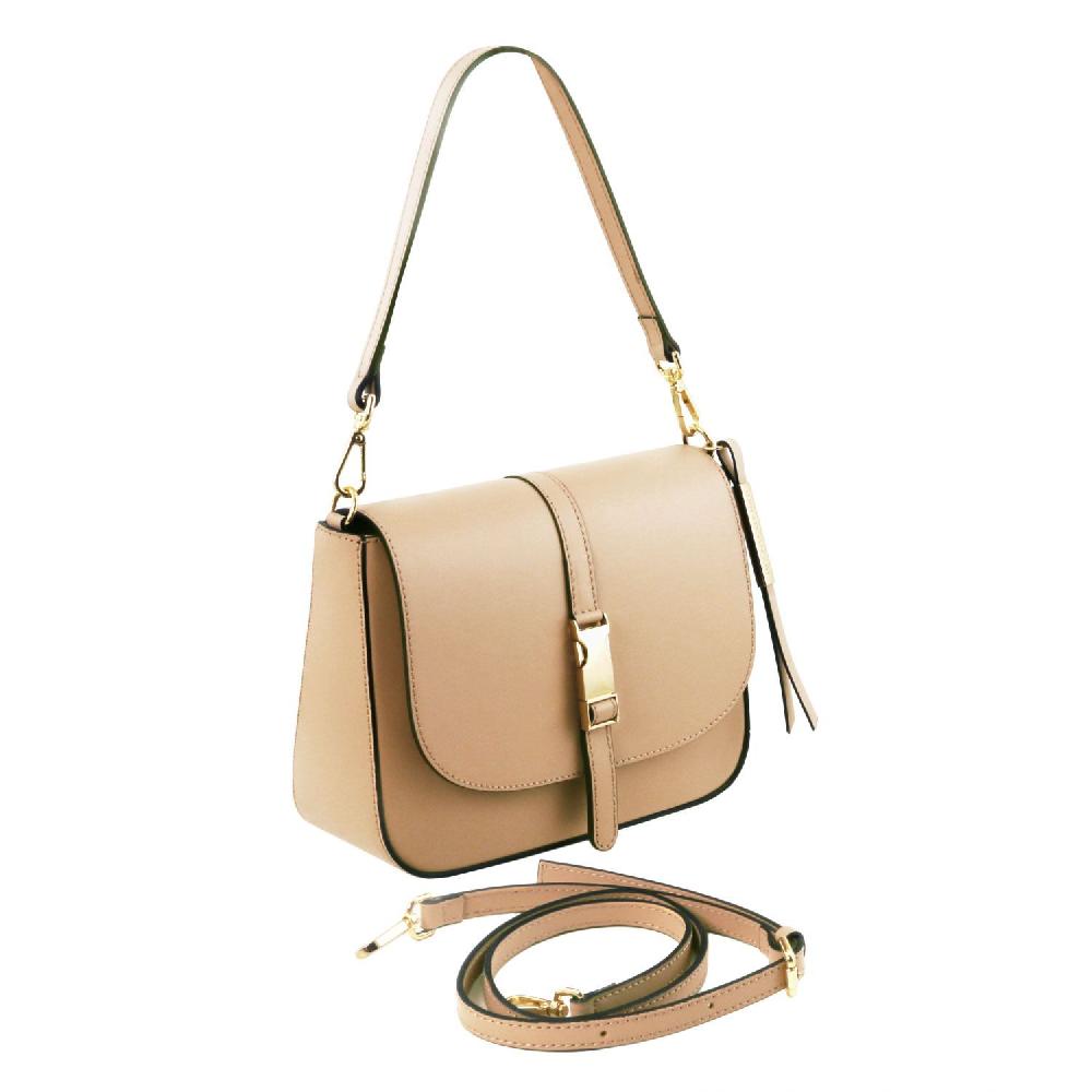 Tuscany Leather Borsa a Tracolla in Pelle Ultimi due giorni