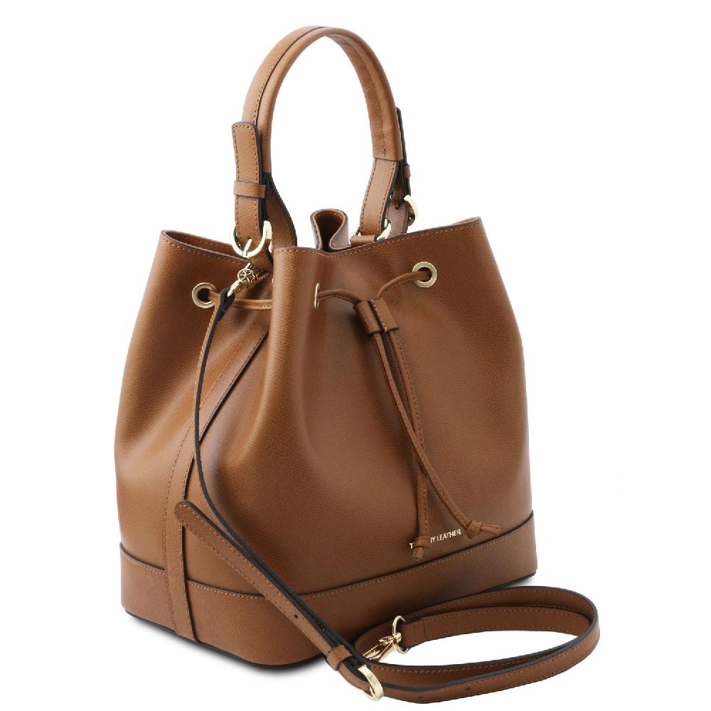 Tuscany Leather Borsa Secchiello in Pelle Fino al 55% di sconto