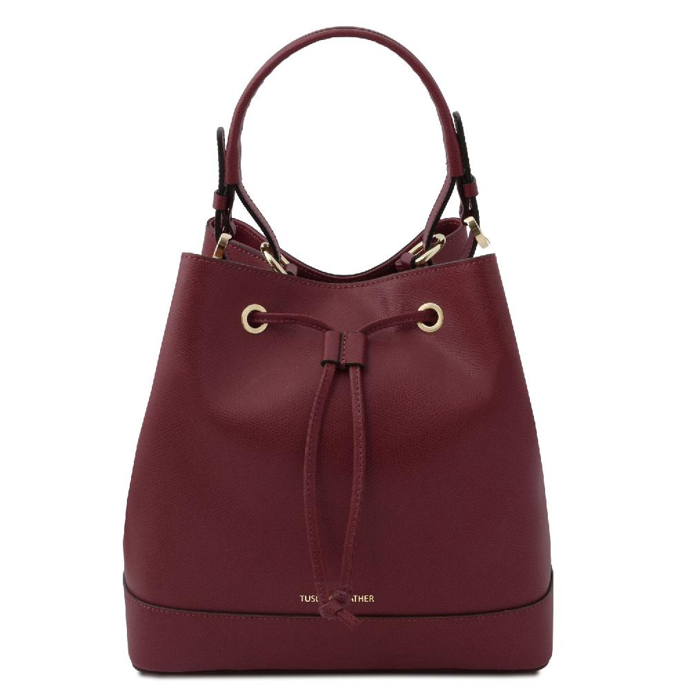 Tuscany Leather Borsa Secchiello in Pelle Discount Store per i nuovi prodotti