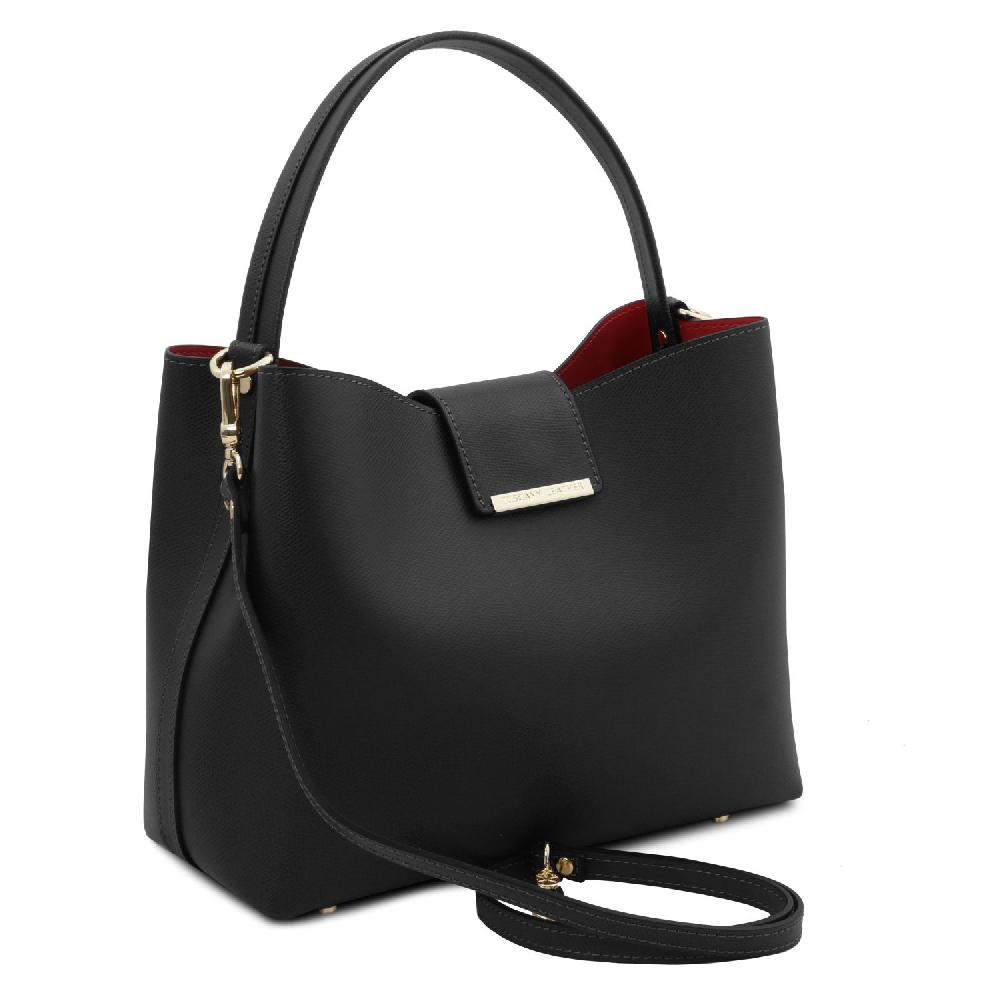 Tuscany Leather Borsa Secchiello in Pelle Super sconto