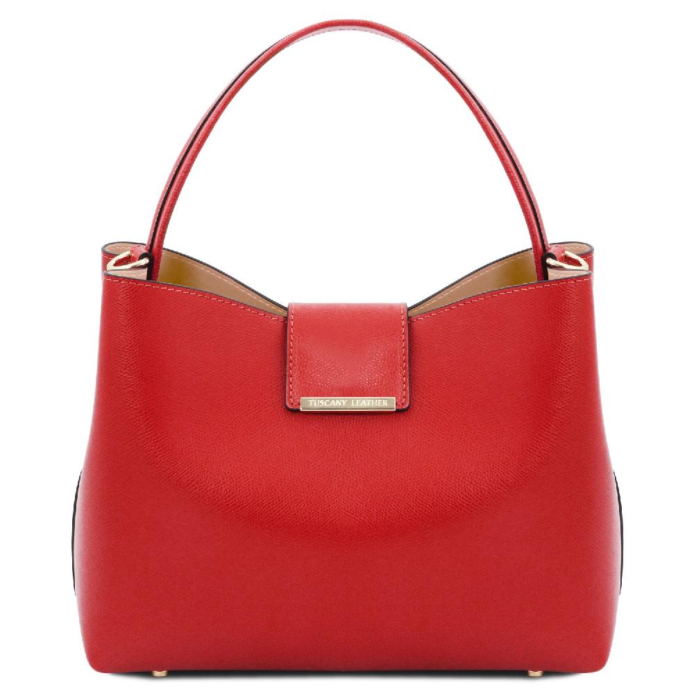 Tuscany Leather Borsa Secchiello in Pelle 50% di sconto con spedizione gratuita
