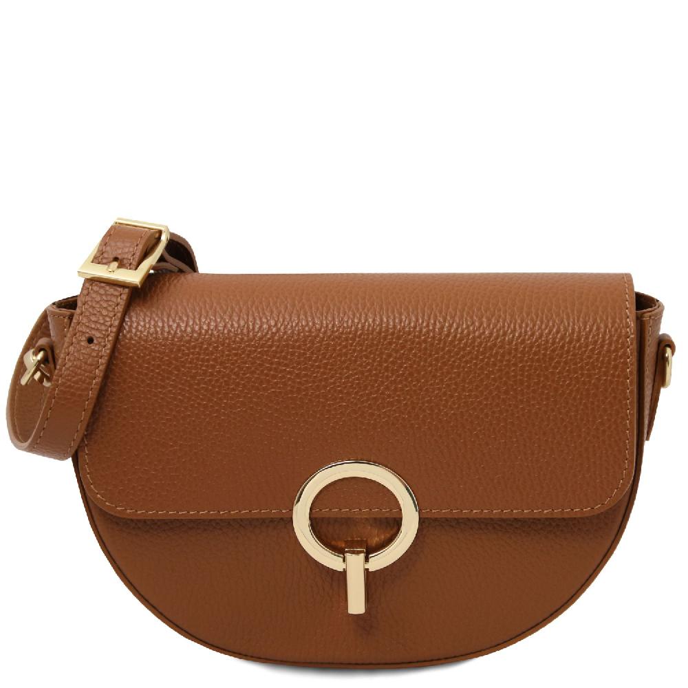 Tuscany Leather Borsa a Tracolla in Pelle Black Friday Prezzi
