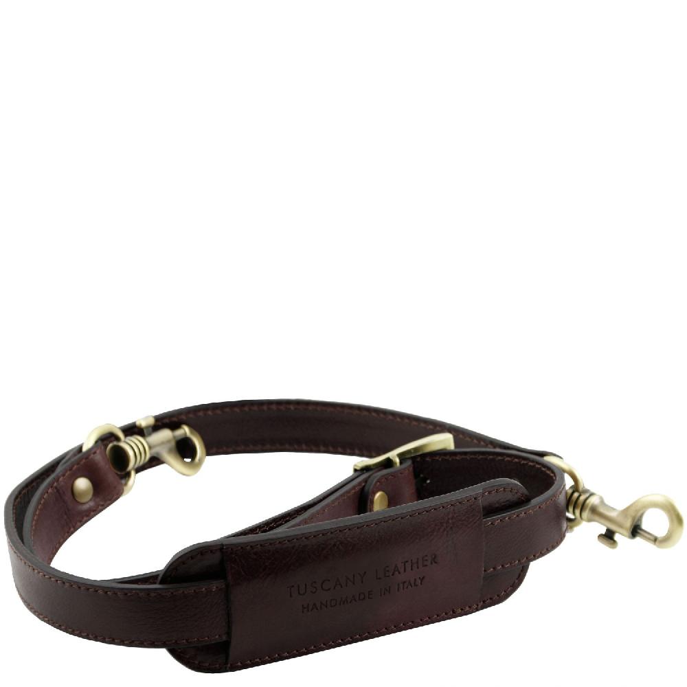Tuscany Leather Tracolla in Pelle Regolabile Duty-free