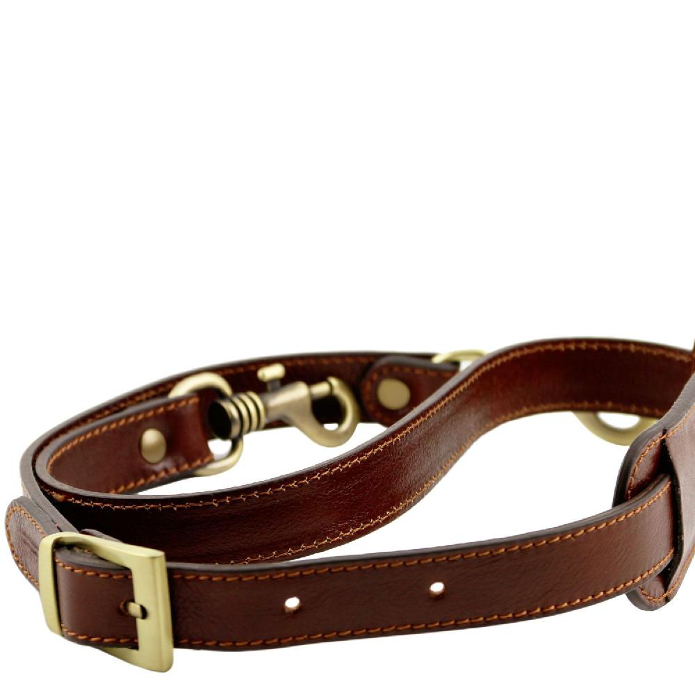Tuscany Leather Tracolla in Pelle Regolabile 2025