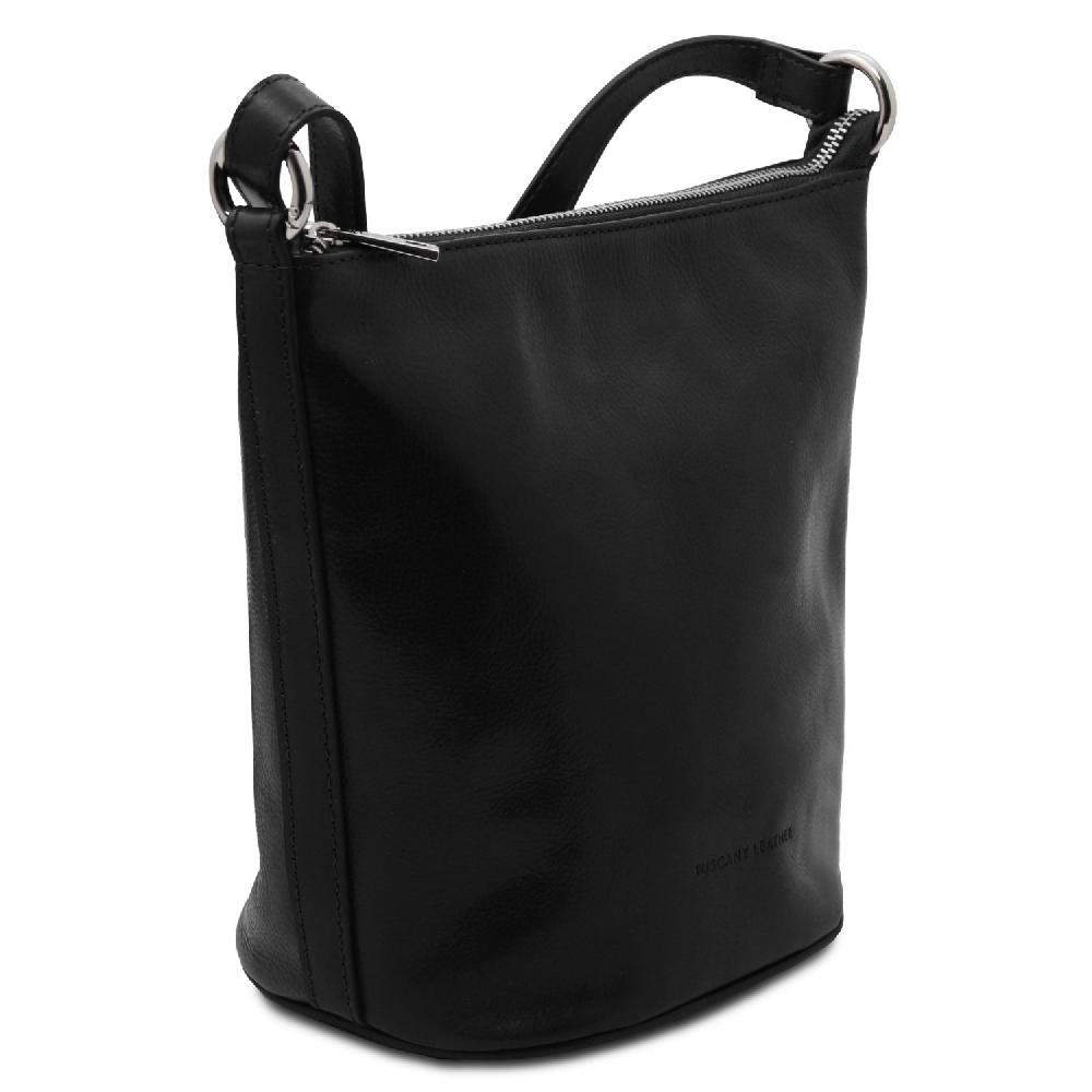 Tuscany Leather Borsa in Pelle a Tracolla Presa